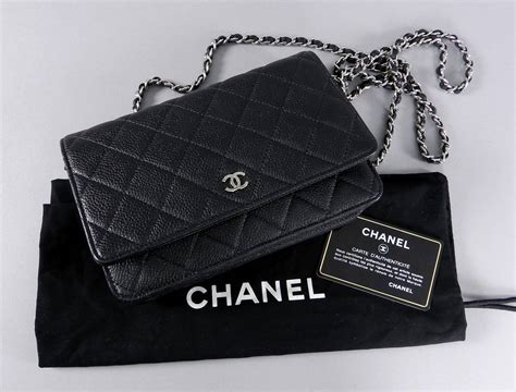 chanel wallet on a chain silver|Chanel wallet chain price.